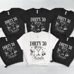 Matchning av Dirty tretty 30års födelsedag Party A T Shirt<br><div class="desc">Få redo att fira en livstids milstolpe med vår "Dirty Thirty 30års födelsedag Party Anpassningsbar Matching Tri-Blend Shirt". Designad för den sista födelsedagslussen, den här skjortan är perfekt för alla som vrider 30 och kommer säkert till påstående. Vare sig du är födelsedagskalas eller en del av födelsedagskalan, lägger den här...</div>