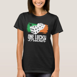 Matchning av en Lucky Brother Dice-grupp för spel T Shirt
