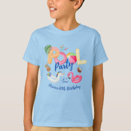 Matchning av familjen Bassäng Party T Shirt