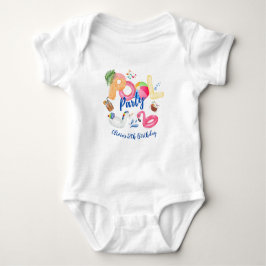 Matchning av familjen Bassäng Party T Shirt