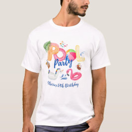 Matchning av familjen Bassäng Party T Shirt