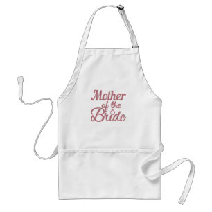 Matchning av familjen Budens mamma Bröllop Förkläde