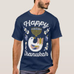 Matchning av familjen Lycklig Chanukah Pajamas Top T Shirt<br><div class="desc">Matchning av familjen Lycklig Chanukah Pajamas Top Dreidel Menorah.</div>