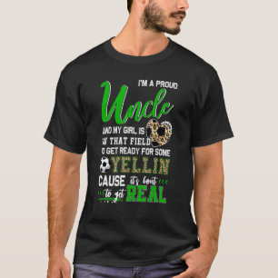 Matchning av familjen Proud Soccer T Shirt