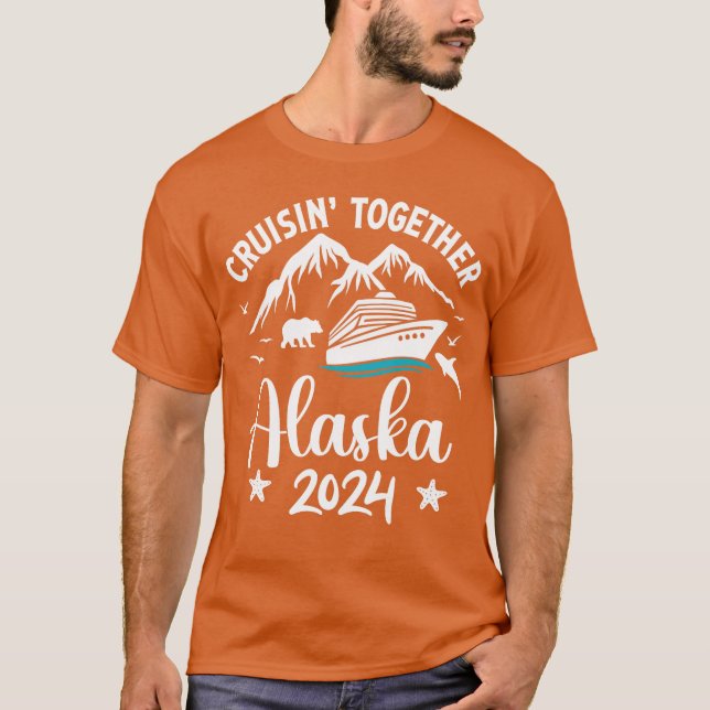 Matchning av familjevänner och koncernen Alaska Cr T Shirt (Framsida)