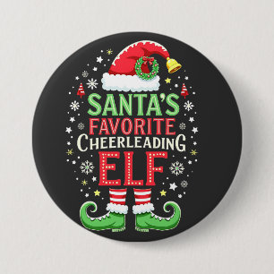Matchning av favoritfamiljen Cheerlead Elf Knapp
