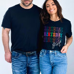 Matchning av Födelsedagsfest för anpassningsbar/ T Shirt<br><div class="desc">Öka födelsedagstalen med vår Anpassningsbar Födelsedagsfest Team Squad eller Crew Matching T-Shirt, speciellt designat för födelsedagstjuren och hennes omgivning. Flickskjortan går i centrum och är försedd med en festlig design som förklarar henne firande drottning. Det är inte bara en skjorta, det är en snyggt kungörelse om födelsedagskalendrar. För hela gruppen...</div>