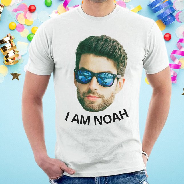 Matchning av Födelsedagsfesten Ansikte Bild T Shirt (Skapare uppladdad)