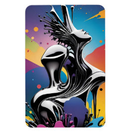 Matchning av freak - Ken Gage Surreal Art Magnet