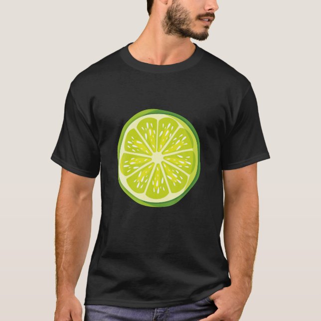 Matchning av grönt Lime Halloween Costume Lime Gro T Shirt (Framsida)