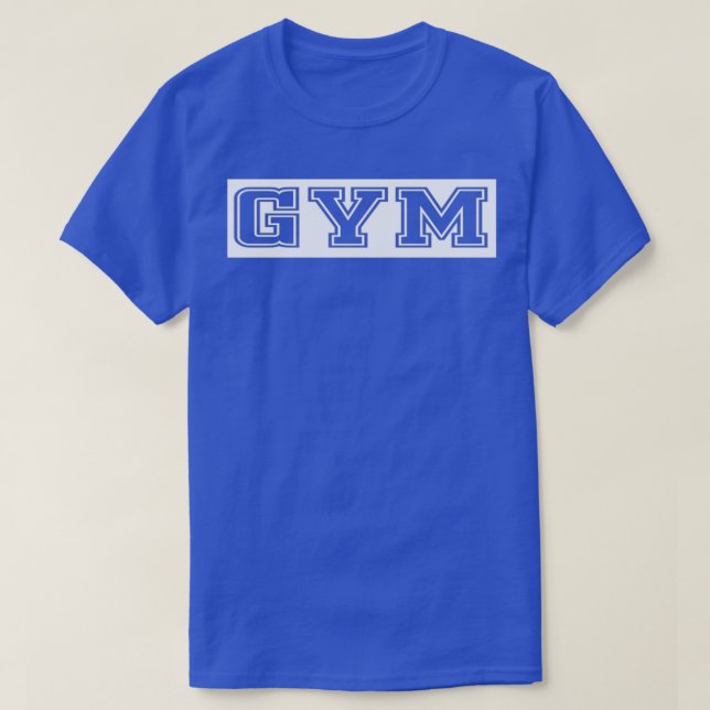 Matchning av Gym Workout Training Gift Shirt Text  T (Design framsida)