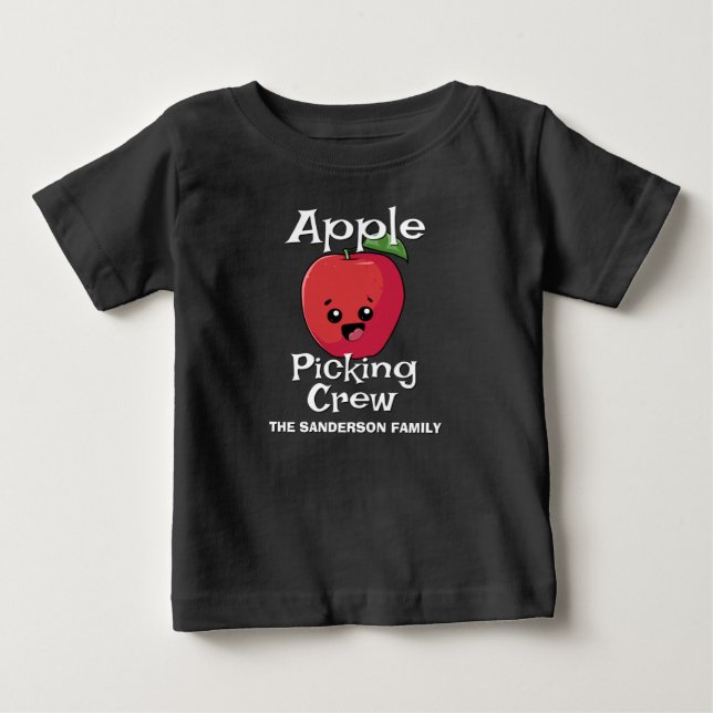 Matchning av höstutjämning för familjepått t shirt (Framsida)