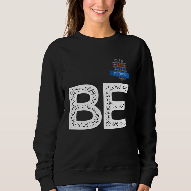 Matchning av klan Bethune B- och E-familjen T Shirt (Framsida)