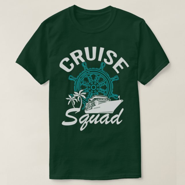 Matchning av kryssningsripp - avstånd från kryssni t shirt (Design framsida)