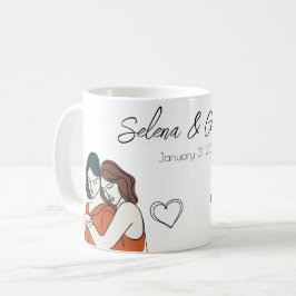 Matchning av Lesbisk för personlig Kaffemugg