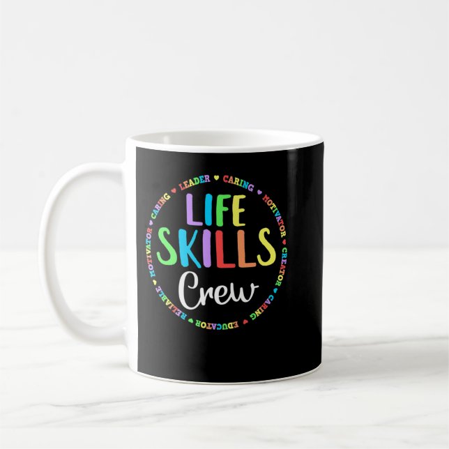 Matchning av livskompetens Lärarruta Speciell Ed Kaffemugg (Vänster)