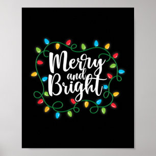 Matchning av Ljus- och julfamiljen Poster