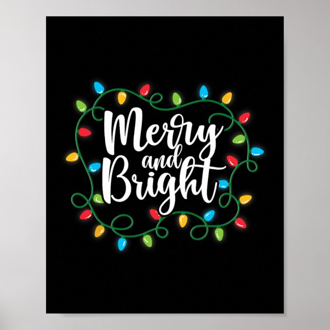 Matchning av Ljus- och julfamiljen Poster (Framsidan)