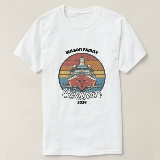 Matchning av Namn-året för familjen anpassningsbar T Shirt (Design framsida)