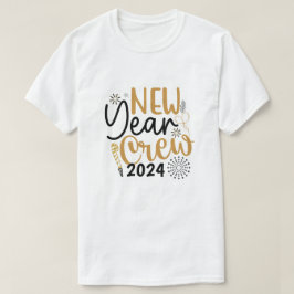 Matchning av nyårsbesättningsgrupp för anpassnings t shirt