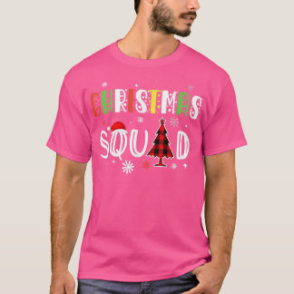 Matchning av Pajamas Julafton T-Shi-julet T Shirt