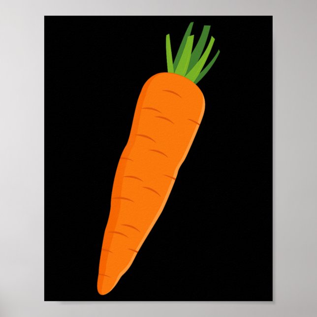 Matchning av par Costume Kid Roligt Vegetable Carr Poster (Framsidan)
