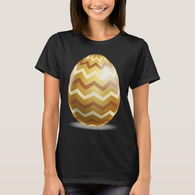 Matchning av Påsk day Eggs Funny Costume Par Fam T Shirt (Framsida)