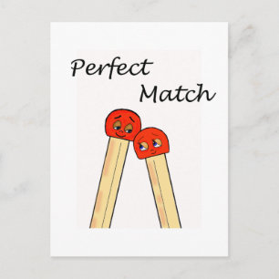 Matchning av perfekt vykort