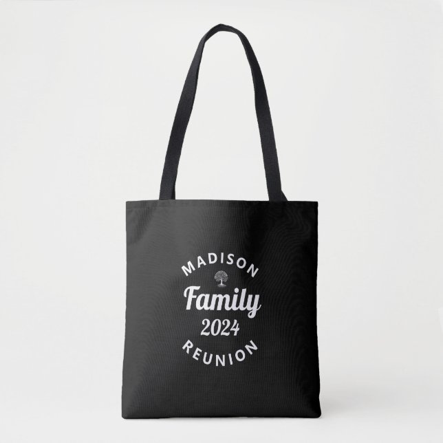 Matchning av personlig Black Family Reunion 2024 Tygkasse (Framsida)