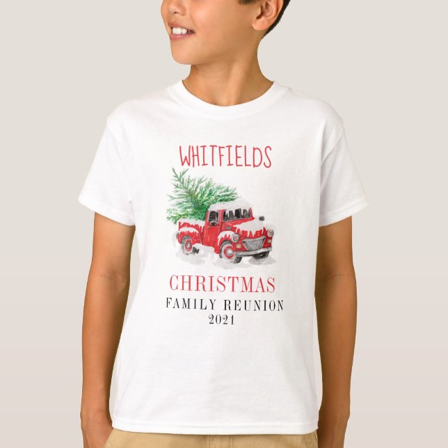 Matchning av Personlig för familjeåterförening T Shirt (Framsida)