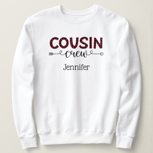 Matchning av personlig-konsinbesättningsfamilj  t shirt (Design framsida)