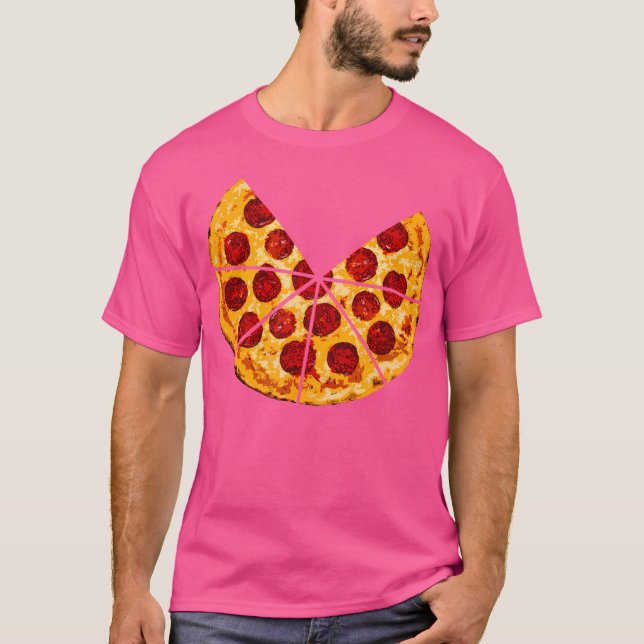 Matchning av Pizza Shirt Pappa av två och Son Matc T (Framsida)