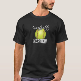 Matchning av programvarufamiljen Softball Nephew V T Shirt