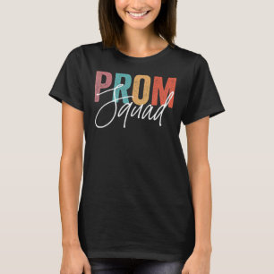 Matchning av Prom Squad Promenstringsteamet School T Shirt