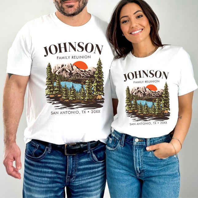Matchning av Resa för personlig Family Reunion Cam T Shirt (Skapare uppladdad)
