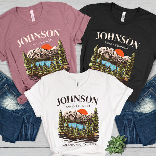 Matchning av Resa för personlig Family Reunion Cam T Shirt