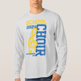 Matchning av Social Handle för Choir-gruppen för N T Shirt