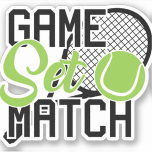 Matchning av speluppsättning klistermärken