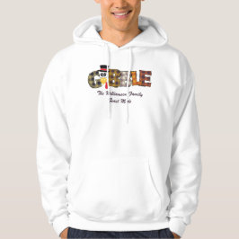 Matchning av Thanksgivingen Namn lite Turkiet Gobb Hoodie