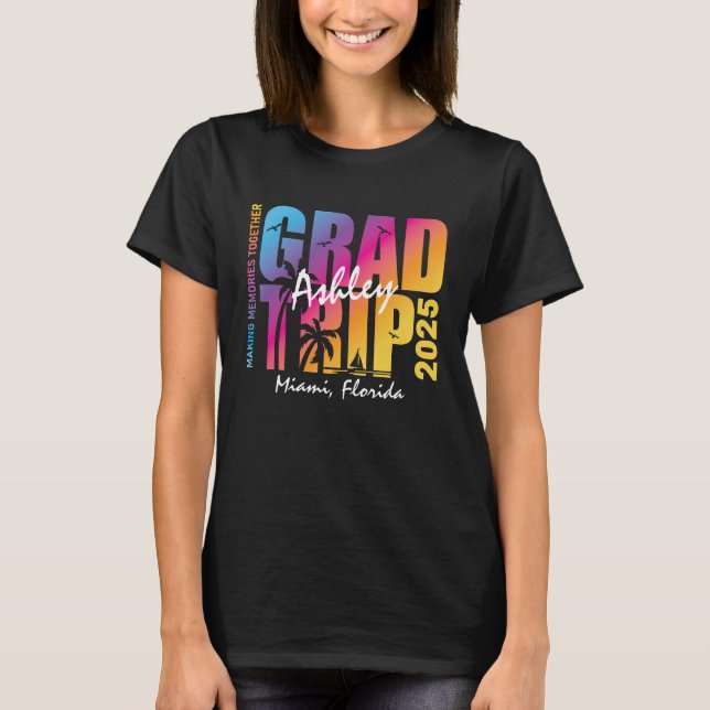 Matchning mellan anpassningsbar Studenten Resa Gro T Shirt (Framsida)