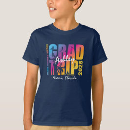 Matchning mellan anpassningsbar Studenten Resa Gro T Shirt