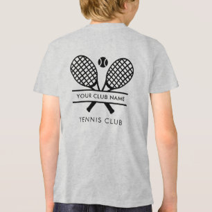Matchning mellan anpassningsbar Tennis Klubb Namn T Shirt