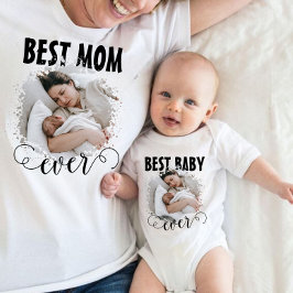 Matchning mellan bästa Baby någonsin Photo Mamma T Shirt