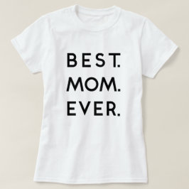 Matchning mellan bästa Mamma någonsin Mors dag T Shirt