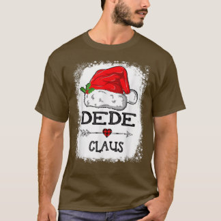 Matchning mellan Dede Claus-familjen Pajama-ljusfa T Shirt