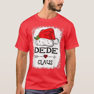 Matchning mellan Dede Claus-familjen Pajama-ljusfa T Shirt