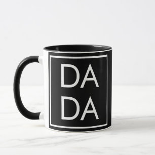 Matchning mellan Gift Far Dada Boxed Square Pappa Mugg