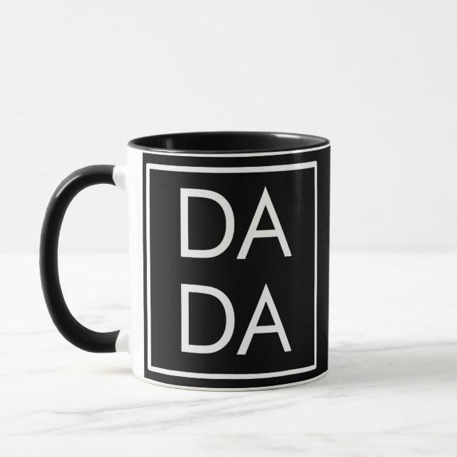 Matchning mellan Gift Far Dada Boxed Square Pappa Mugg (Vänster)