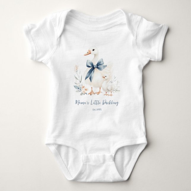 Matchning mellan Mamma Goose & Baby Anka T Shirt (Framsida)