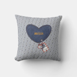 Matchning mellan Romantic Electrician Heart Make W Kudde